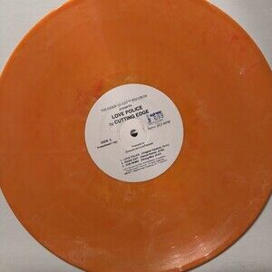 CUTTING EDGE - Love Police / All The Places (I Will Kiss You) 12" Orange Vinyl